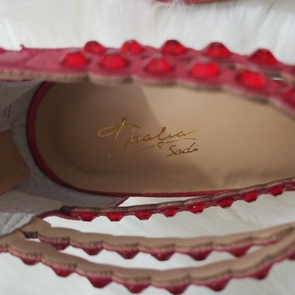 Thalia Sodi Womens Darrla Open Toe Sandals, Sz 7 - Picture 5 of 8